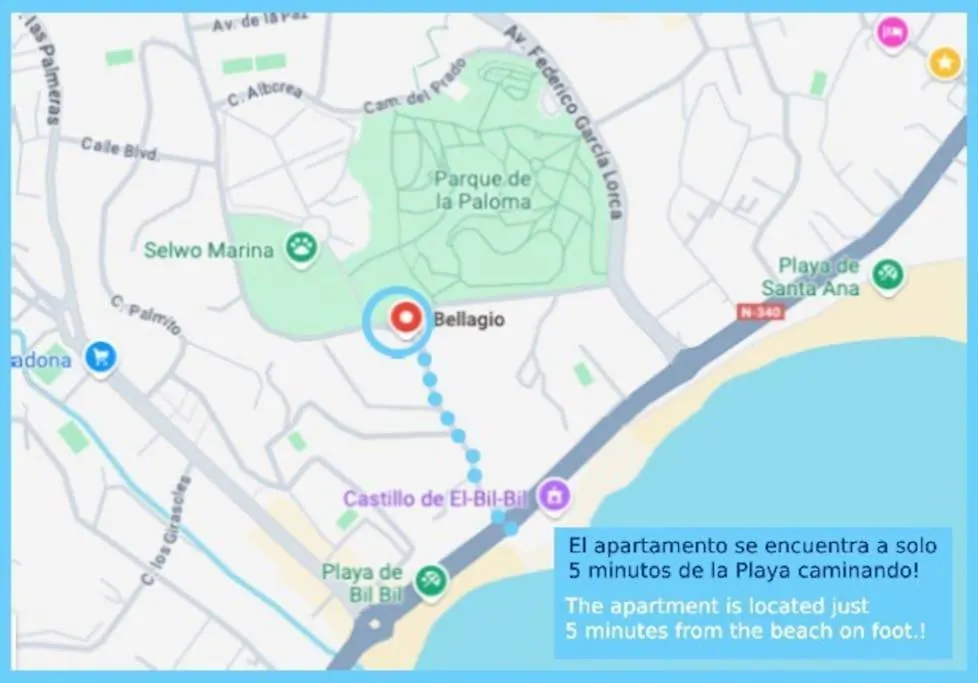 Appartamento 2 Bdr Apt With Heated Pool & Jacuzzi Benalmádena